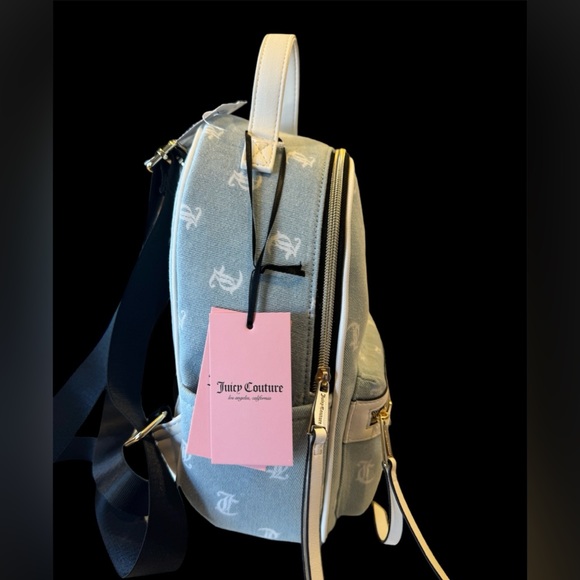 White jean juicy, couture, backpack - Picture 3 of 4